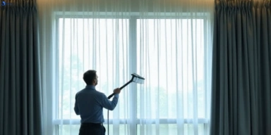 Commercial drapes cleaning service ropes-crossing-nsw hotels offices